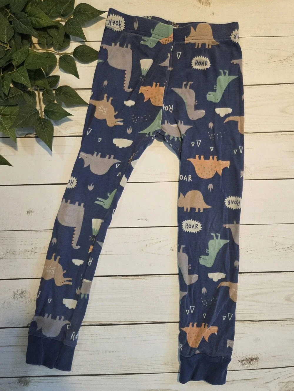 Boy's Dinosaur Pajamas, Size 5T, 3 Pairs